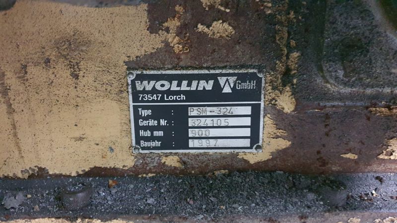 Wollin PSM 324 spraying machine FS1751, used